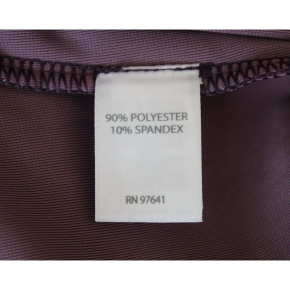 J. JILL Wearever Collection Purple Velvet Button Down Shirred Back Top , L Large - Picture 7 of 7